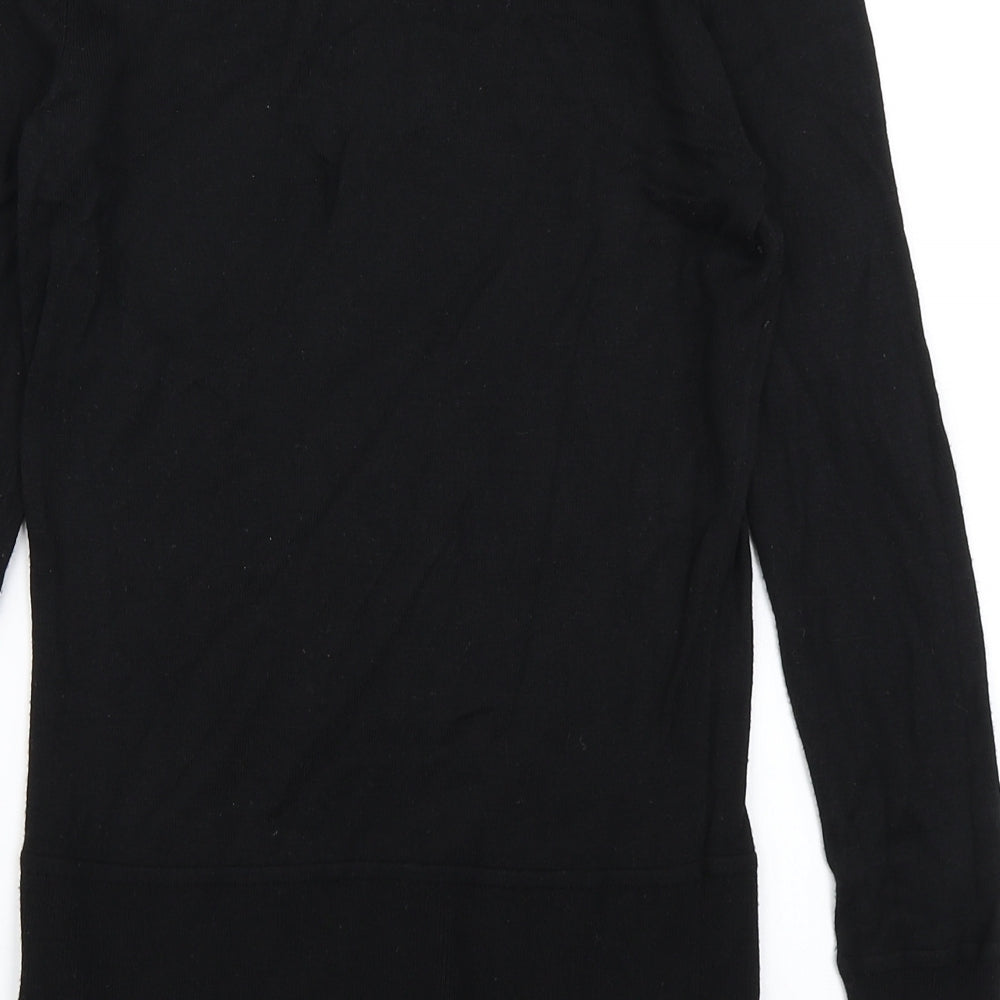 Womens UK Size M H&M Black Pullover Jumper
