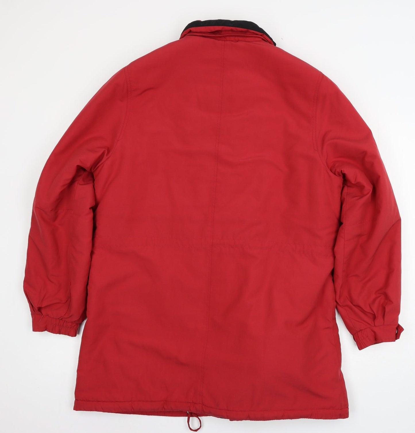 Eliza Grey Womens Red   Parka Coat Size 12