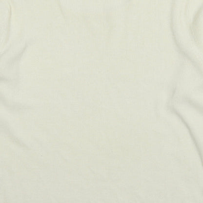 Womens UK Size 14 Berkertex Ivory Pullover Jumper