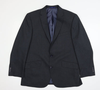 Mens UK Size L Taylor & Wright Regular Blue Suit Jacket