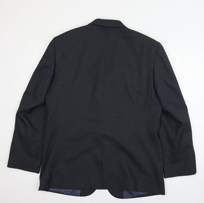 Mens UK Size L Taylor & Wright Regular Blue Suit Jacket