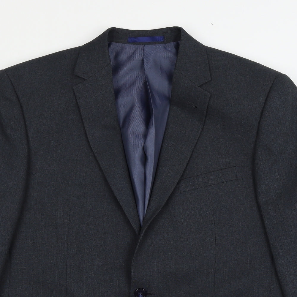 Mens UK Size L Taylor & Wright Regular Blue Suit Jacket