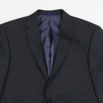 Mens UK Size L Taylor & Wright Regular Blue Suit Jacket