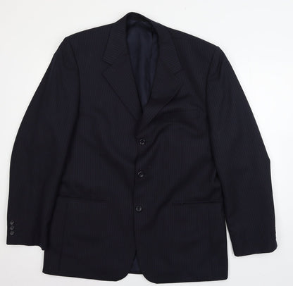 Mens UK Size L Burton Regular Blue Suit Jacket