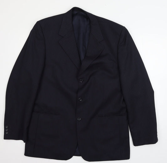 Mens UK Size L Burton Regular Blue Suit Jacket