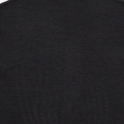 Atlantic Bay Womens Grey  Knit Cardigan Jumper Size L