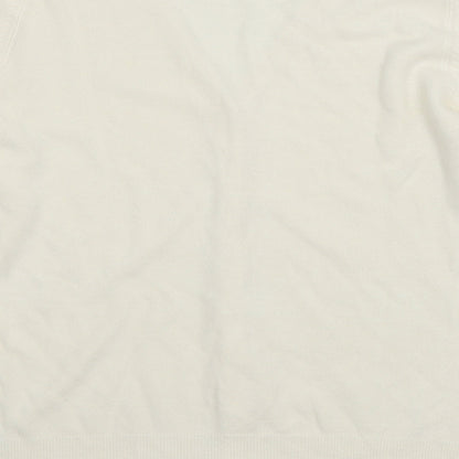 Womens UK Size 12 BHS Ivory Cardigan Jumper