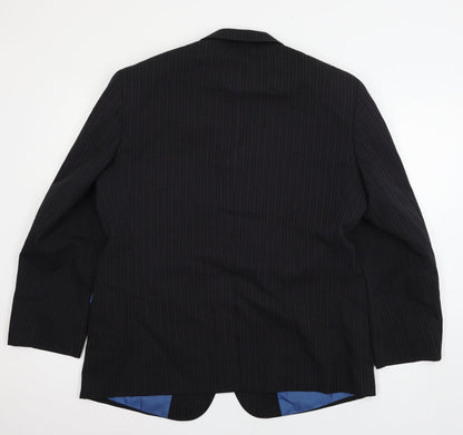 Mens UK Size XL Taylor & Wright Regular Black Suit Jacket