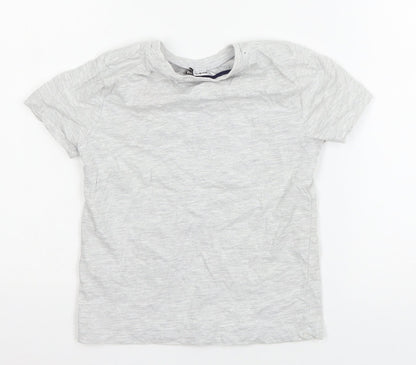 PEP & CO Boys Grey  Jersey Basic T-Shirt Size 5-6 Years  - Born to play