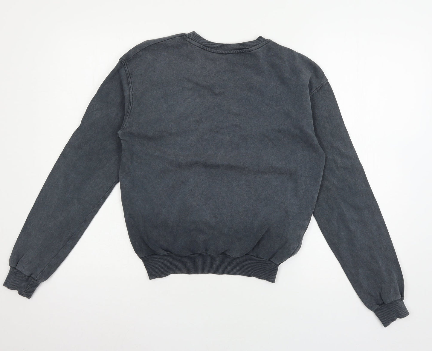 Boohoo Womens Grey  Jersey Pullover Sweatshirt Size 6  - L'Amore