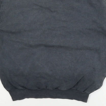 Boohoo Womens Grey  Jersey Pullover Sweatshirt Size 6  - L'Amore