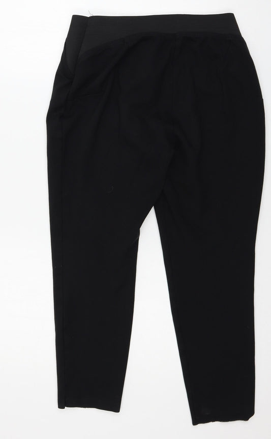 Womens UK Size 16 Tailored Regular Fit  Black Trousers