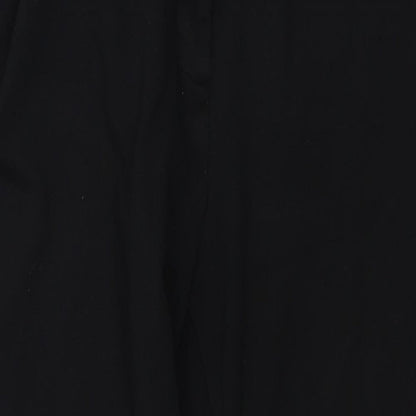 Womens UK Size 16 Tailored Regular Fit  Black Trousers