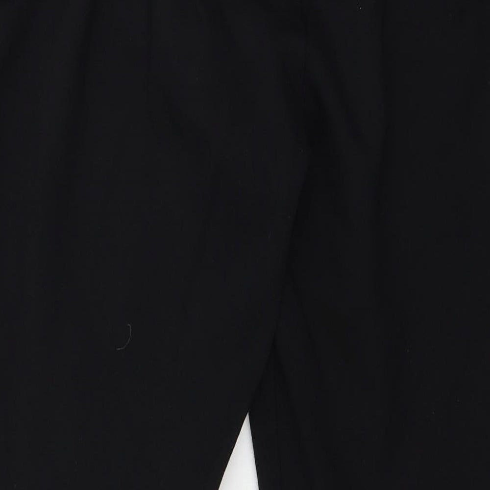 Womens UK Size 16 Tailored Regular Fit  Black Trousers