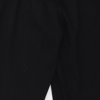 Womens UK Size 16 Tailored Regular Fit  Black Trousers