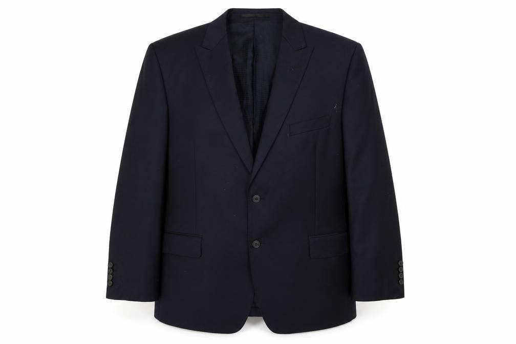 Mens UK Size XL Impressions Regular Blue Suit Jacket