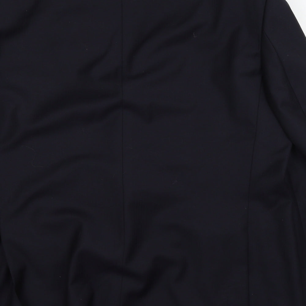 Mens UK Size XL Impressions Regular Blue Suit Jacket