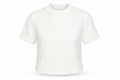 Womens UK Size XS SheIn White Basic T-Shirt