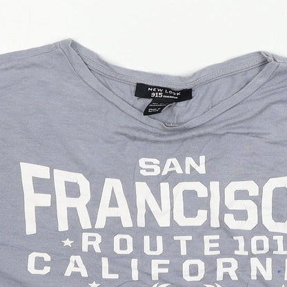 New Look Girls Blue  Jersey Basic T-Shirt Size 12-13 Years  - San Francisco