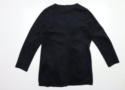 Tailya Womens Black   Overcoat Jacket Size XL