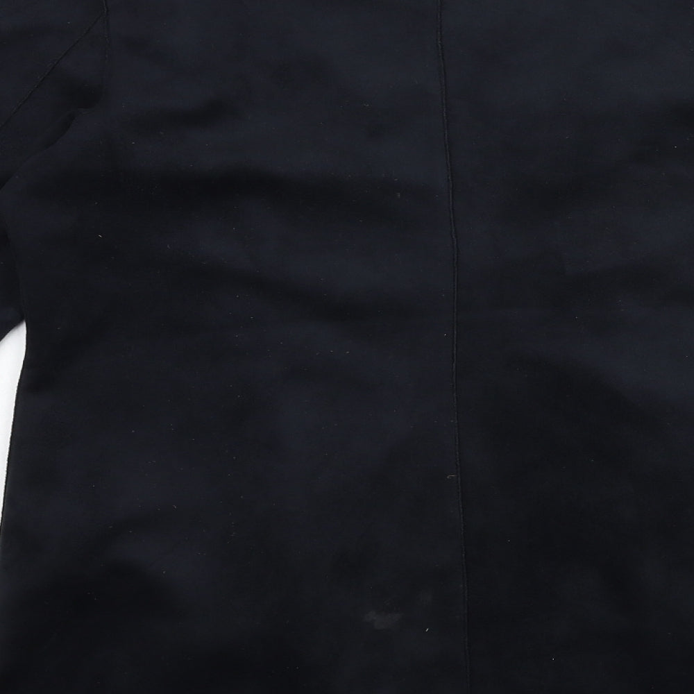 Tailya Womens Black   Overcoat Jacket Size XL