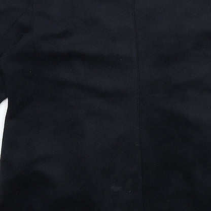 Tailya Womens Black   Overcoat Jacket Size XL