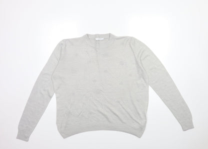 Womens UK Size 14 Marks and Spencer Grey Pullover Jumper