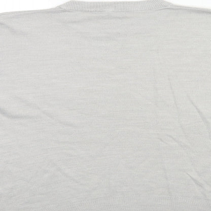 Womens UK Size 14 Marks and Spencer Grey Pullover Jumper