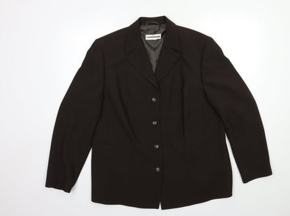 Gerry Weber Womens Brown   Jacket Blazer Size 18