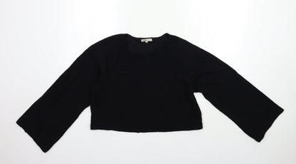 Womens UK Size 6 Marks and Spencer Black Basic Blouse