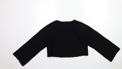 Womens UK Size 6 Marks and Spencer Black Basic Blouse