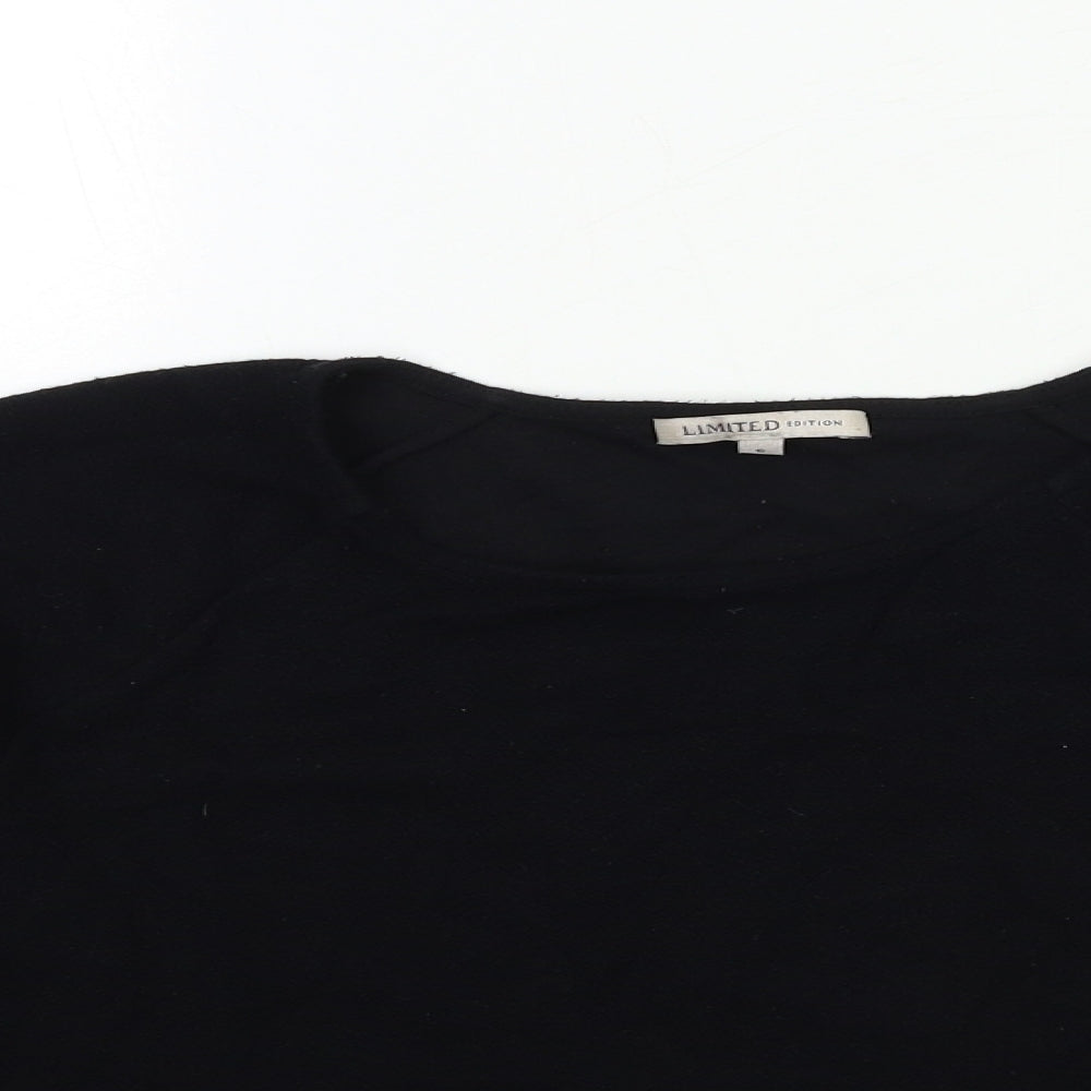Womens UK Size 6 Marks and Spencer Black Basic Blouse
