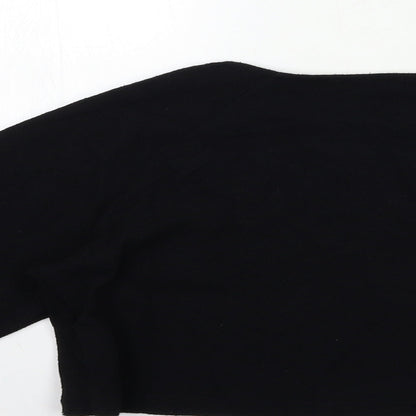 Womens UK Size 6 Marks and Spencer Black Basic Blouse