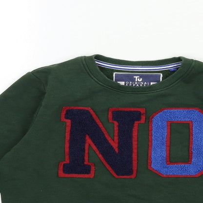 TU Boys Grey   Pullover Sweatshirt Size 8 Years