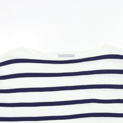 Womens UK Size L LV Clothing White Pullover Jumper
