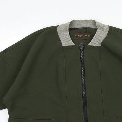 MOTYO ITALIA Womens Green   Jacket Coat Size S
