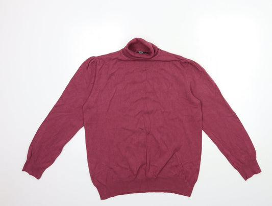 Womens UK Size 20 Papaya Purple Pullover Jumper