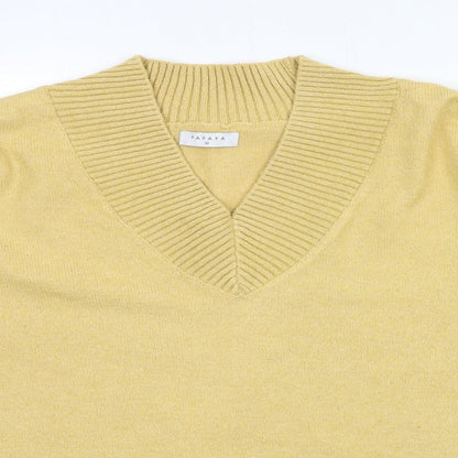 Womens UK Size M Papaya Beige Pullover Jumper