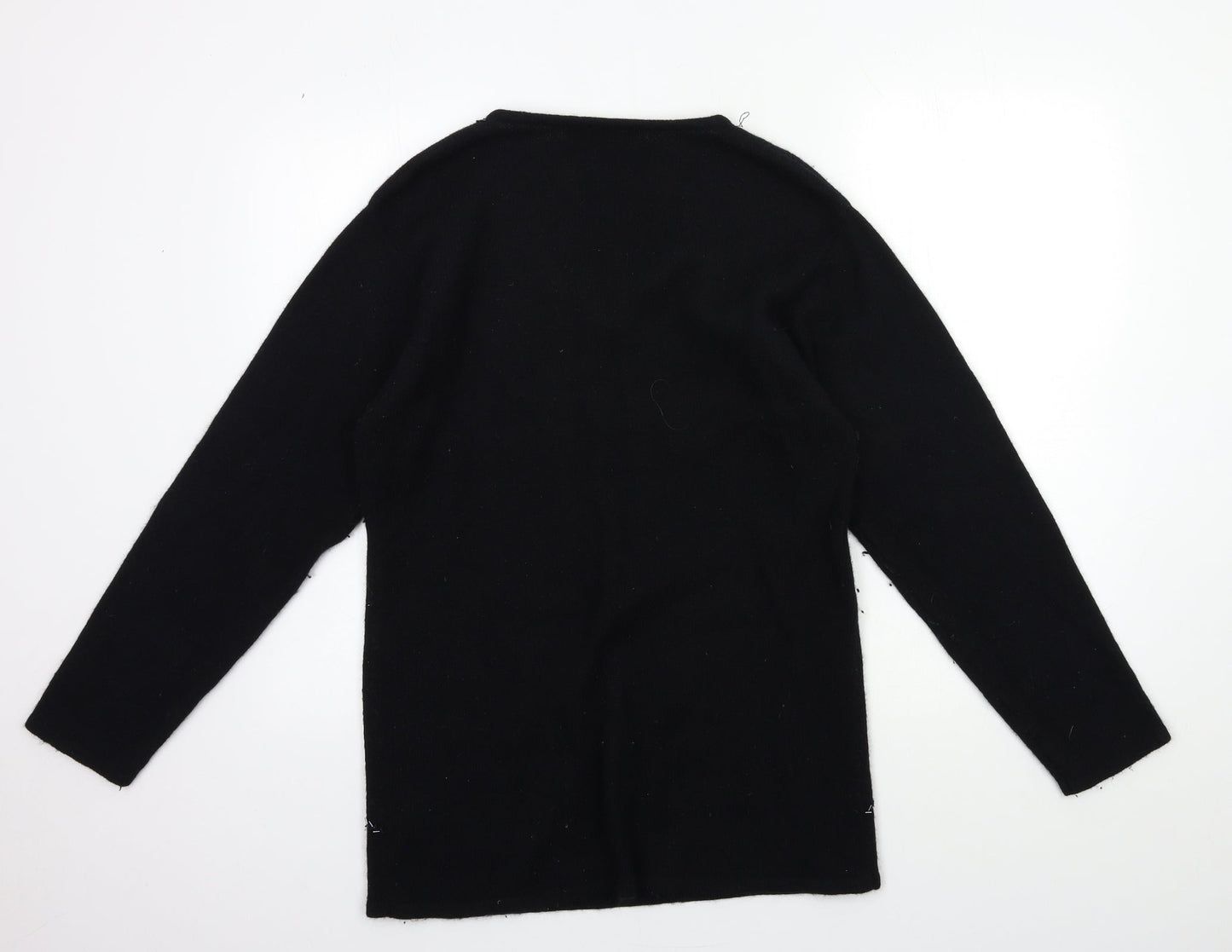 Womens UK Size 10 Berkertex Black Pullover Jumper