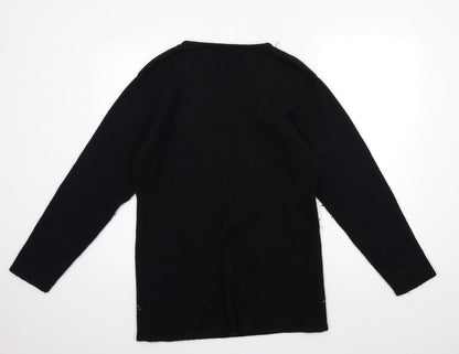 Womens UK Size 10 Berkertex Black Pullover Jumper