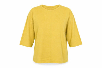 M&Co Womens Yellow  Knit Pullover Jumper Size 14