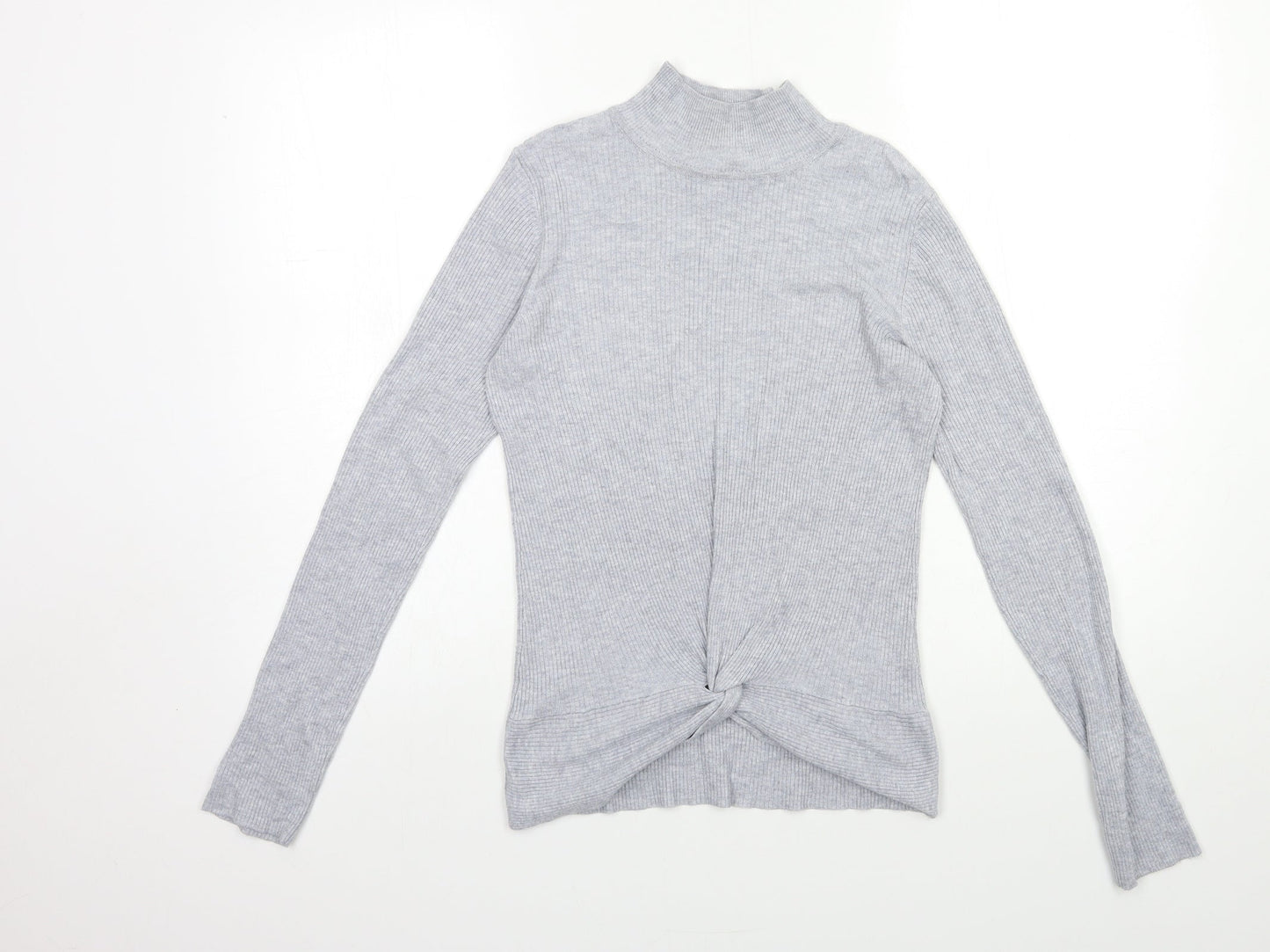 Womens UK Size 10 Very Grey Pullover Jumper