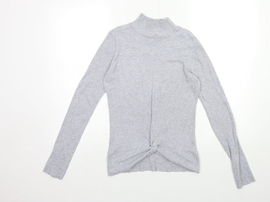 Womens UK Size 10 Very Grey Pullover Jumper