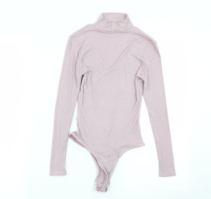 Missguided Womens Pink   Bodysuit One-Piece Size 6