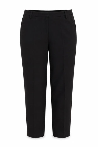 Womens UK Size 12 Asda George Regular Fit  Black Trousers