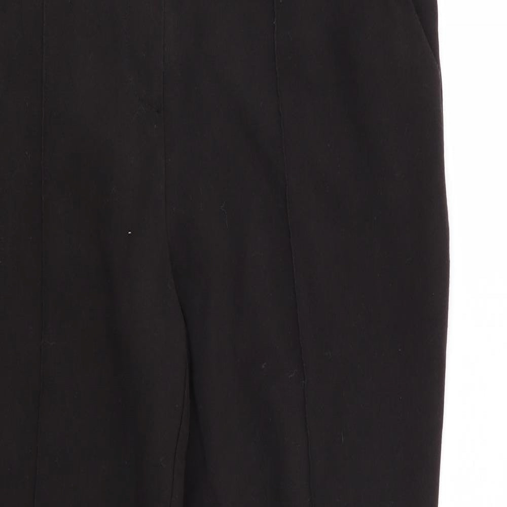 Asda George Womens Black   Trousers  Size 12 L28 in