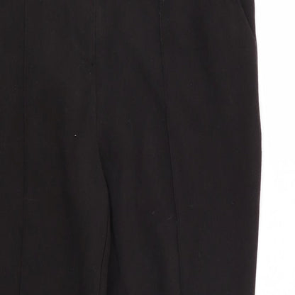 Asda George Womens Black   Trousers  Size 12 L28 in