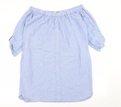 Asda George Womens Blue   Fit & Flare  Size 10