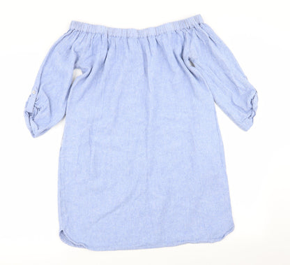 Asda George Womens Blue   Fit & Flare  Size 10