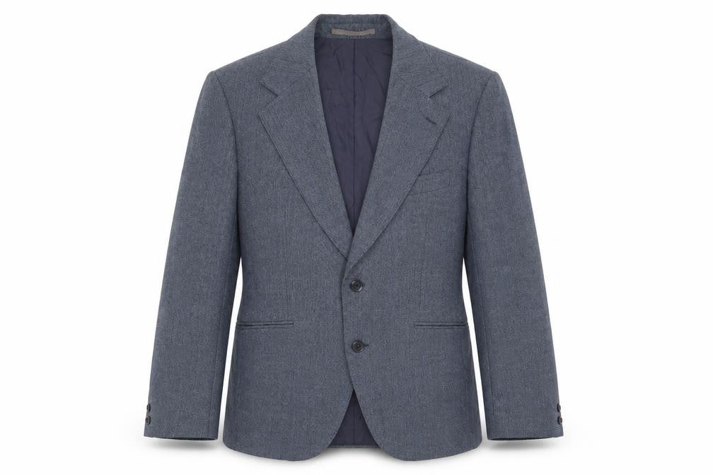 Mens UK Size M varteks Regular Blue Suit Jacket